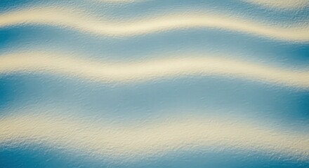 Obraz premium Undulating Snowscape: Abstract Winter Texture with Blue Shadows and Soft Light for Backgrounds and Design