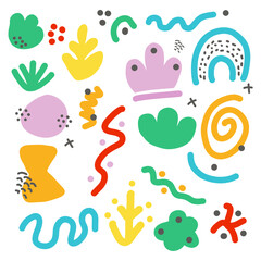 Abstract organic shape