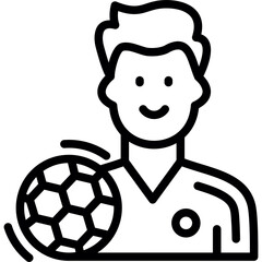 Soccer Player Icon