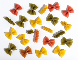 Fototapeta premium italian pasta collection