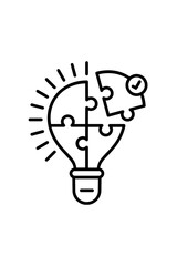 hand drawing light bulb