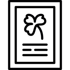 Invitation Card Icon