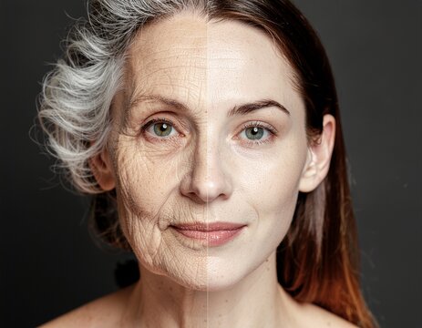 Age Progression and Regression A Stunning and Striking Contrast in Portrait Artistry