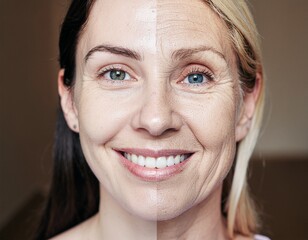 A Comprehensive Comparison of Aging Effects Between Youthful and Mature Skin Types