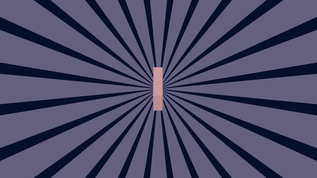 3D Forty Five Percent Symbol Against a Radial Blue and Purple Background 45 percent percentage . 4k video