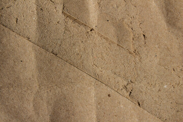 Brown creased paper background texture, backdrop design element