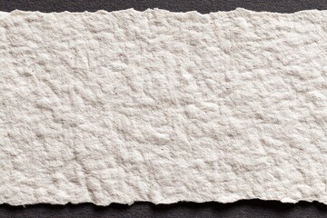 Textured handmade paper sheet
