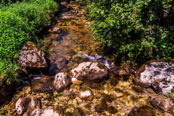 Rio Truchero en Bulnes, Picos de Europa.