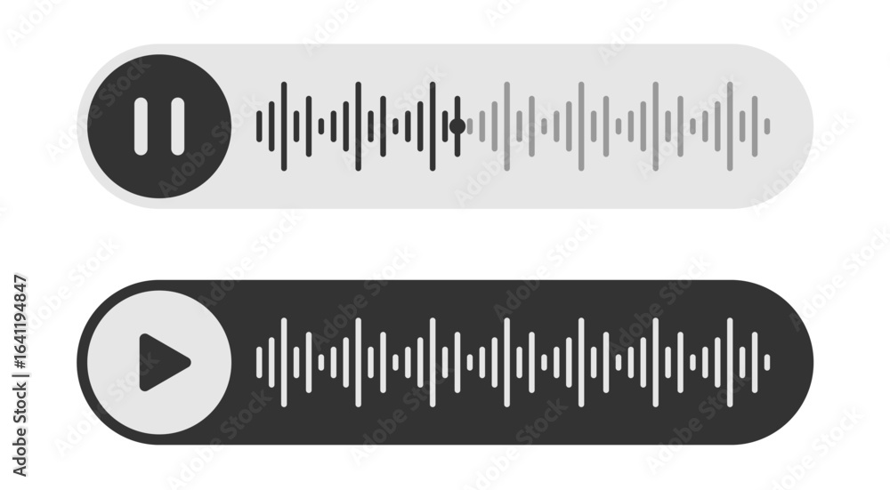 Aufkleber voice message user interface