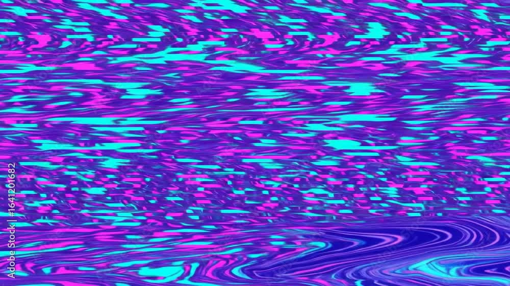 Poster abstract liquid flow with vibrant colors and transitions in a mesmerizing motion effect