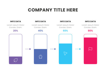 Company Performance Overview Presentation Template Design