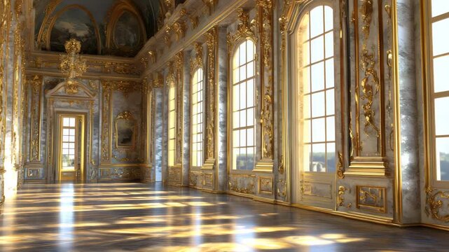 Grand hallway interior