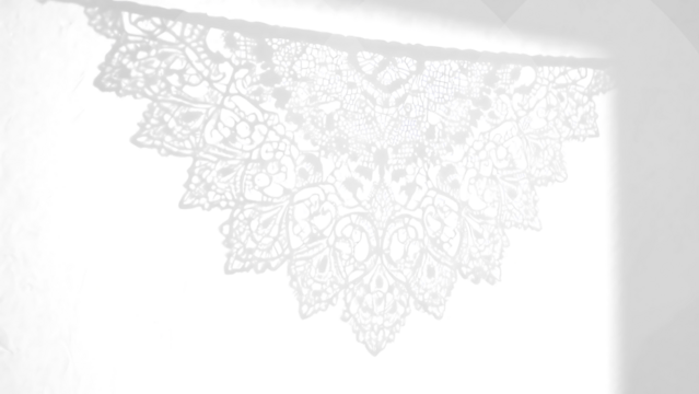 Transparent Black Lace PNG, Intricate Black Lace Design Element with Floral Motifs on Transparent Background, Perfect for Fashion, Wedding, or Vintage Design Projects