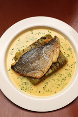 Gourmet Pan Seared Fish with Sauce