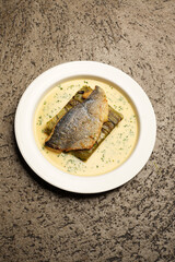 Gourmet Pan Seared Fish with Sauce