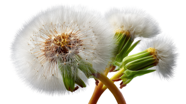 Tussock Flowers: a close-up shot of soft tussock flowers, showing their delicate petals. 