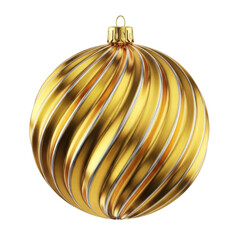 Christmas Ball Icon Element 3D Render for Composition Transparent PNG Bola de natal Ícone Elemento 3D Render para Composição PNG Transparente