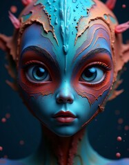 different imaginary, fairy-tale-like, fictional images, fantastical images