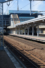 白石駅の風景