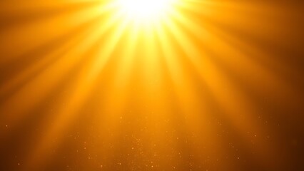 Obraz premium Sunlight beams through dust-filled air, creating a golden atmospheric connection in empty space.