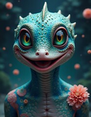 different imaginary, fairy-tale-like, fictional images, fantastical images