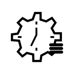 vector illustration of an money setting