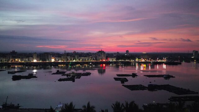 Wushi Town at Dawn, Leizhou