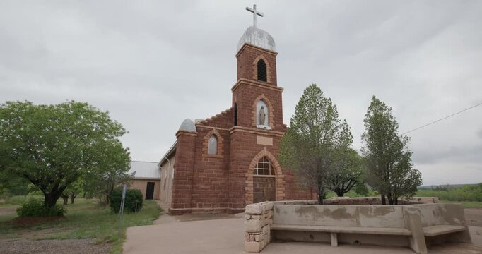 Church of Nuestra Senora del Refugio Puerto de Luna New Mexico