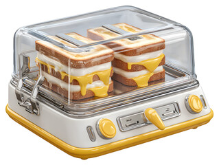 Electric sandwich press with drip tray ? suitable for premium kitchenware product promotion