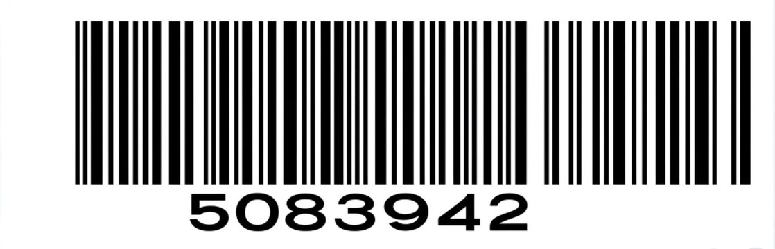 Bar code with a number