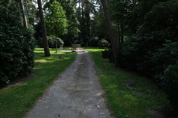 Waldfriedhof Sennefriedhof in der Natur in Bielefeld