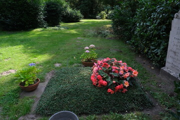 Waldfriedhof Sennefriedhof in der Natur in Bielefeld