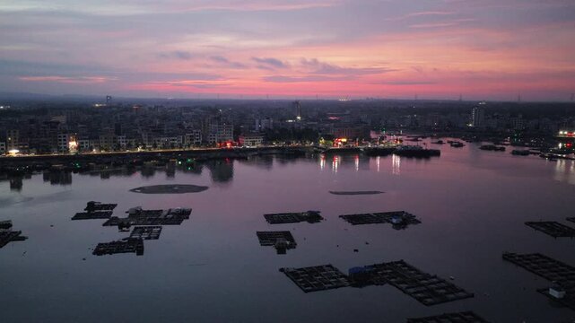 Wushi Town at Dawn, Leizhou