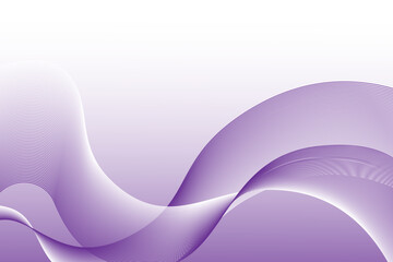 紫の波形ライン　アブストラクト背景02