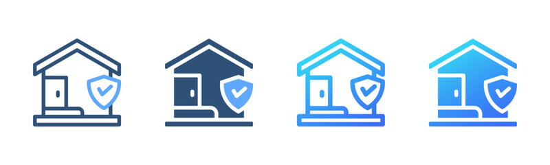 Insurance icon sheet multi style collection