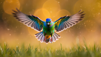 Obraz premium bird in the sky