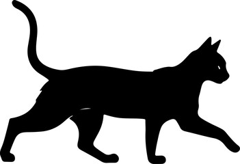 Fototapeta premium Elegant Cat Silhouette Bundle 