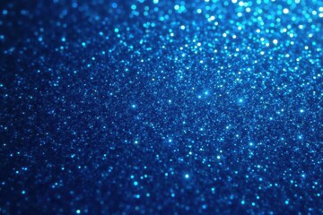 Obraz premium Deep blue glitter paper, fine grain Shimmering, luxurious feel , cardstock, craft supply, background