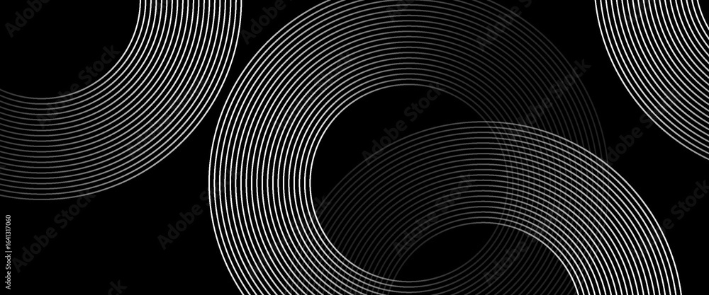 Poster abstract particle technology background design. abstract wave moving point flow particles, high tech