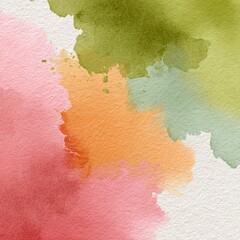 Colorful Watercolor Background Collection
