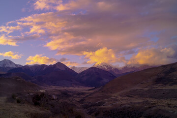 Fototapeta premium Southern Alps Canterbury NZ