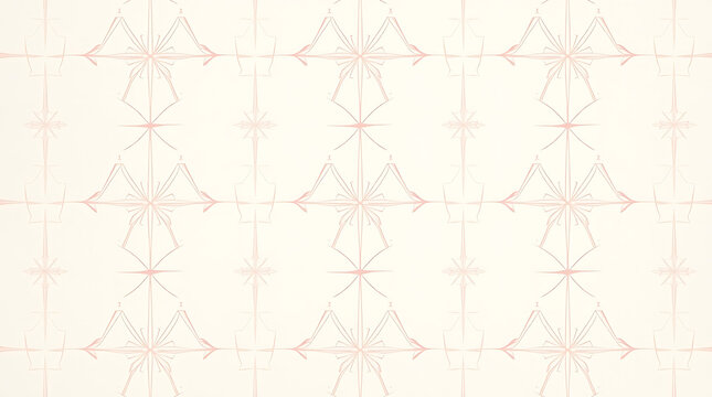 Blue geometric star pattern seamless vector wallpaper illustration