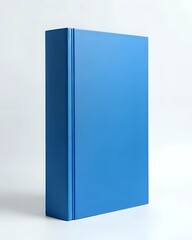 Minimalist Stationery Item Featuring Blank Book in Horizontal Layout