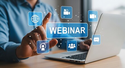 Digital webinar engagement online technology