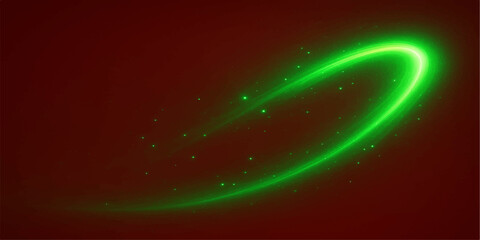 Blue glowing digital wave patterns create an abstract light background with vibrant energy