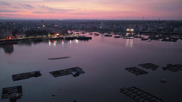 Wushi Town at Dawn, Leizhou