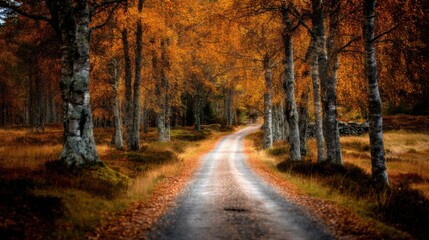 Obraz premium A peaceful campsite under a starry sky, featuring a cozy tent, crackling campfire,