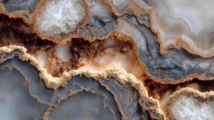 Obraz premium Marble texture with gold veins