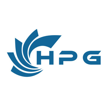 HPG letter design. HPG letter technology logo design on a white background. HPG Monogram logo design for an entrepreneur and business.