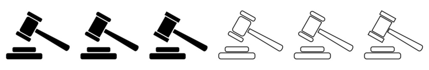 Gavel icons